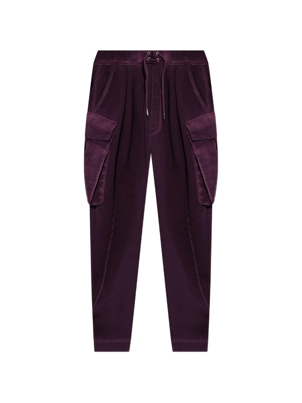 DSQUARED2 cuffed cargo pants Paars