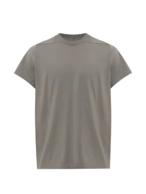Rick Owens double-layer short-sleeve Cotton T-shirt | Grey | FARFETCH