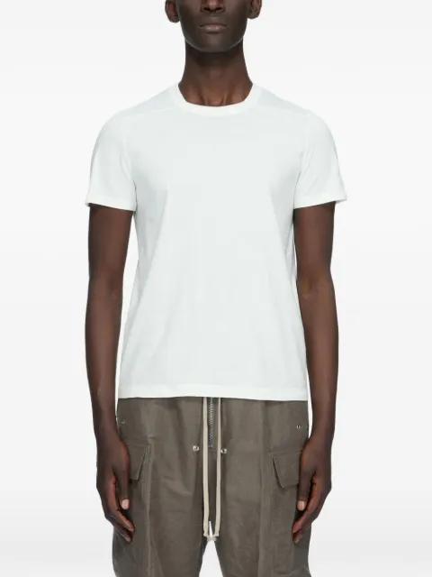Rick Owens playera Level T con cuello redondo y detalle de costuras