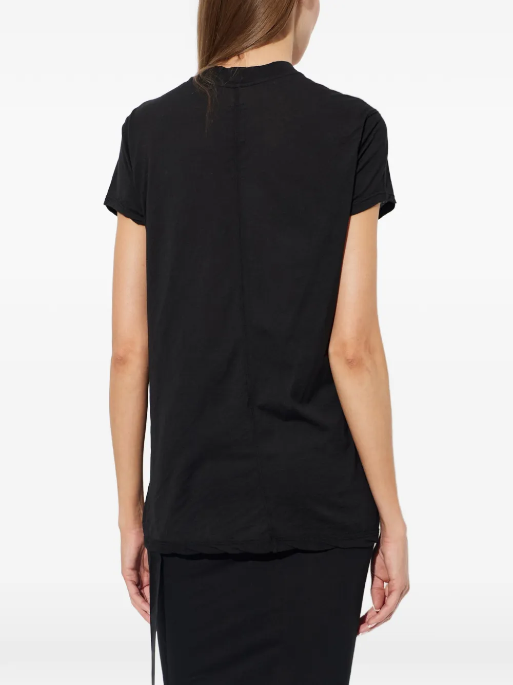 Rick Owens DRKSHDW T-shirt met gestreept detail Zwart