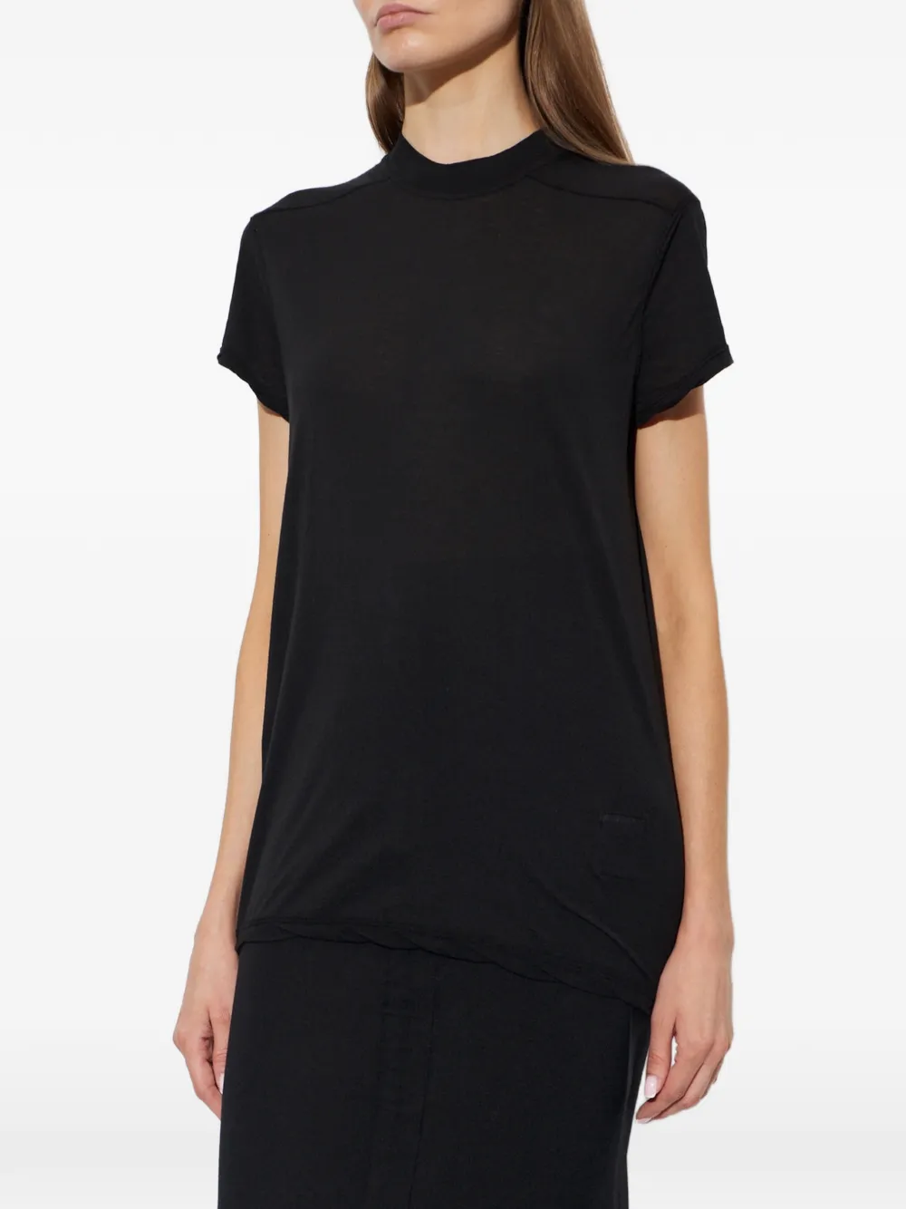 Rick Owens DRKSHDW T-shirt met gestreept detail Zwart
