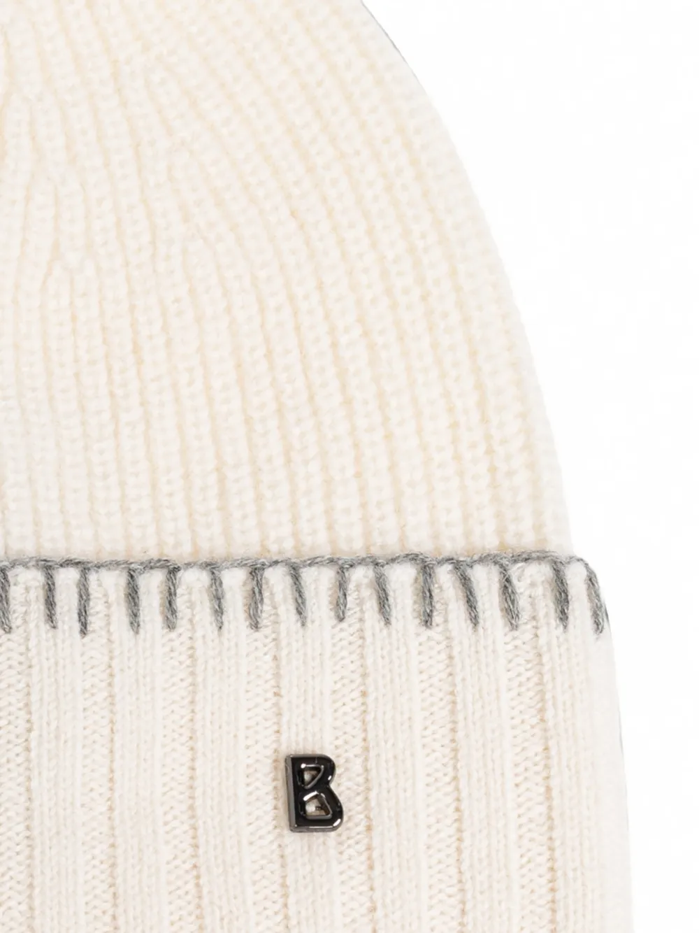 BOGNER Moulan geribbelde muts Beige