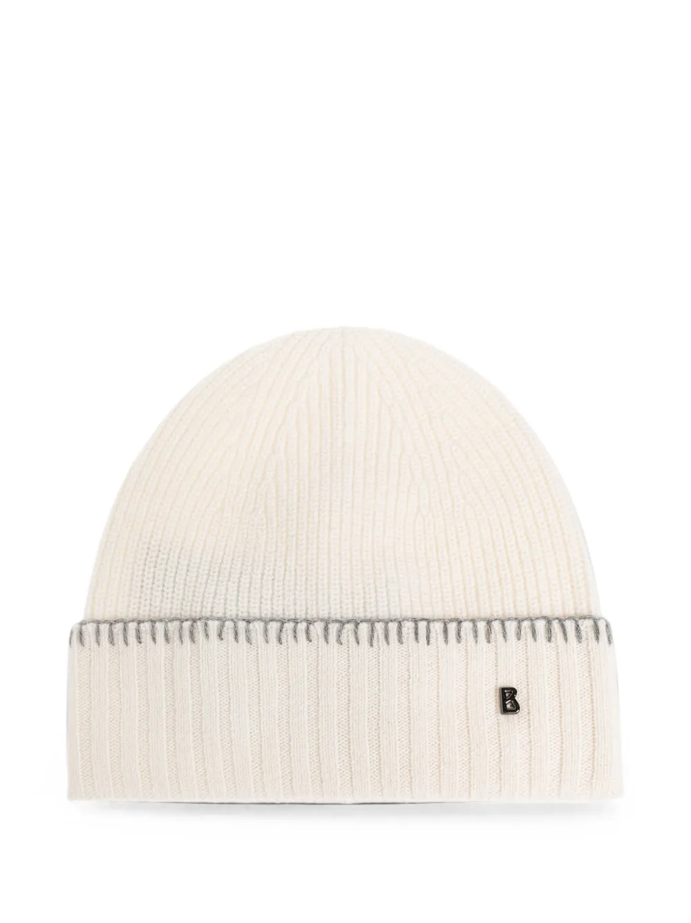 BOGNER Moulan ribbed beanie hat - Toni neutri