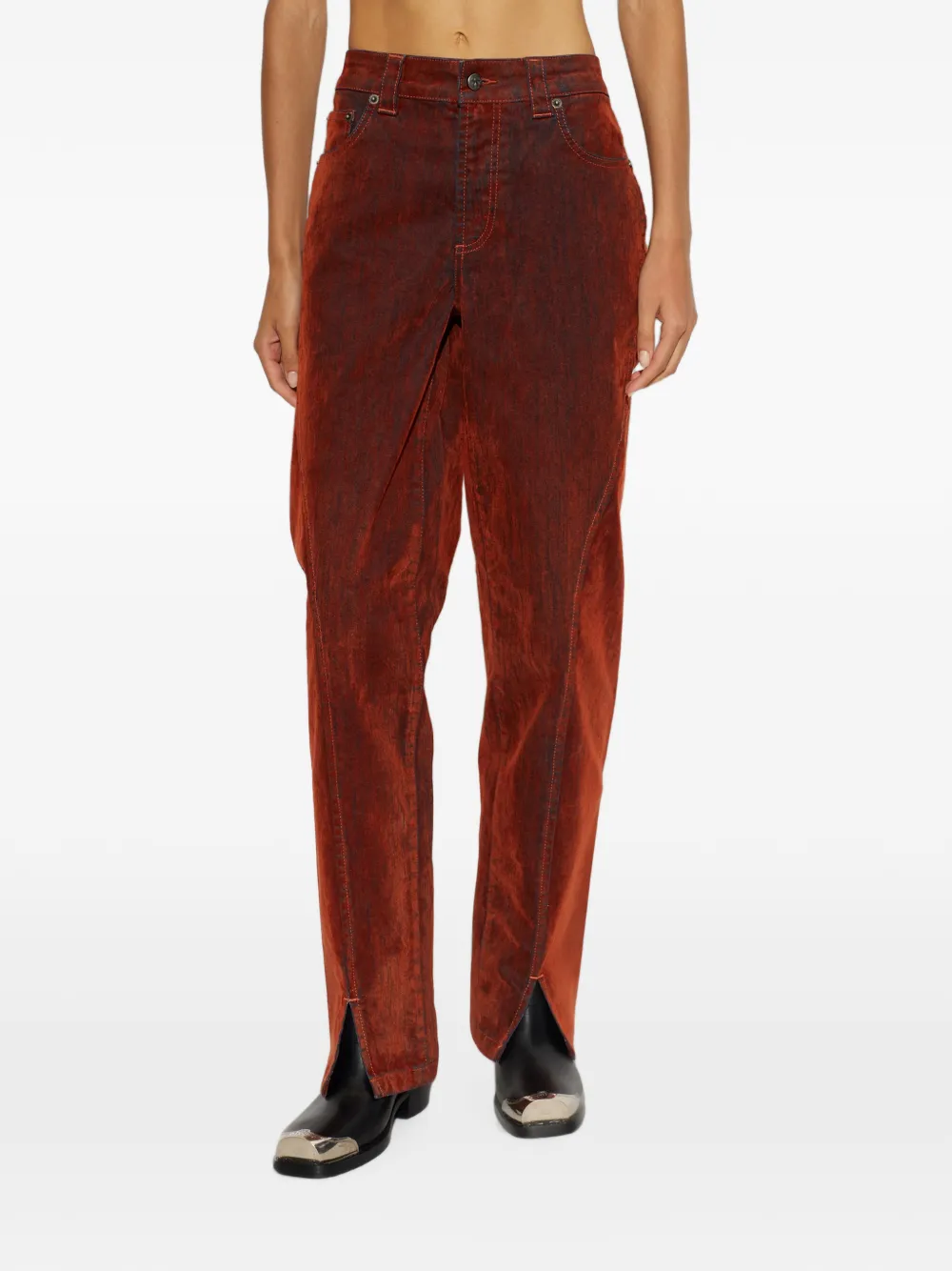AVAVAV Straight jeans Rood