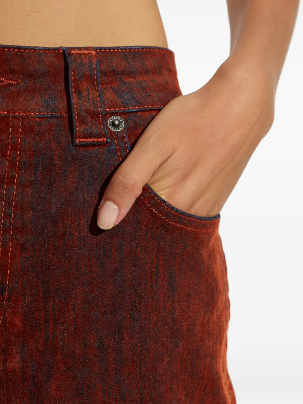 AVAVAV Straight jeans Rood