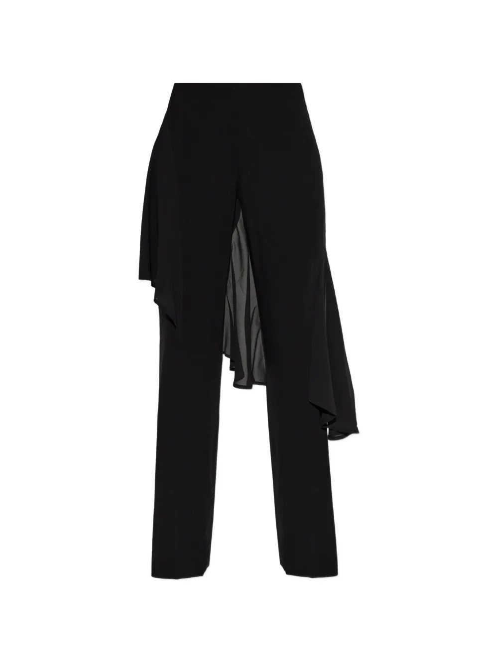 AVAVAV asymmetrical draped trousers - Schwarz