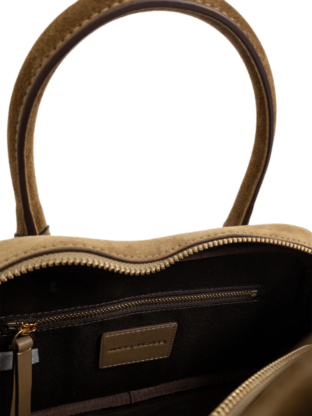Marc Jacobs Babe suède tas met handvat Bruin