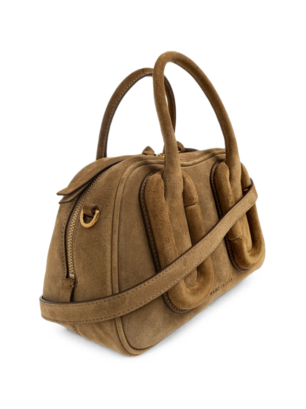 Marc Jacobs Babe suède tas met handvat Bruin
