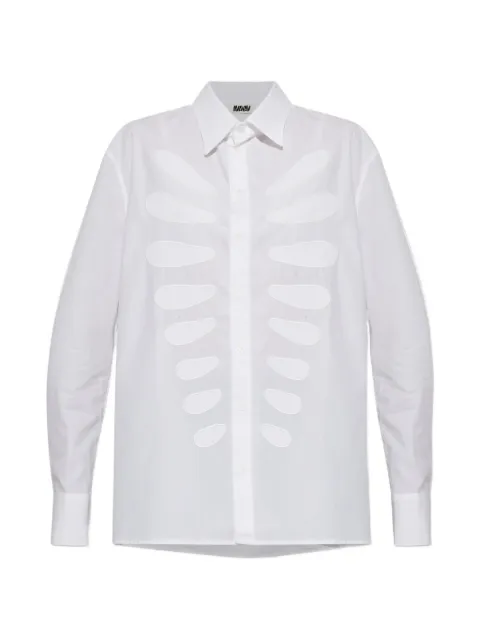 AVAVAV embroidered oversize shirt