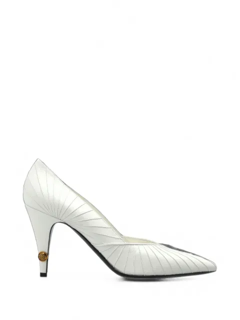 Versace Gianni leather pumps 90 mm