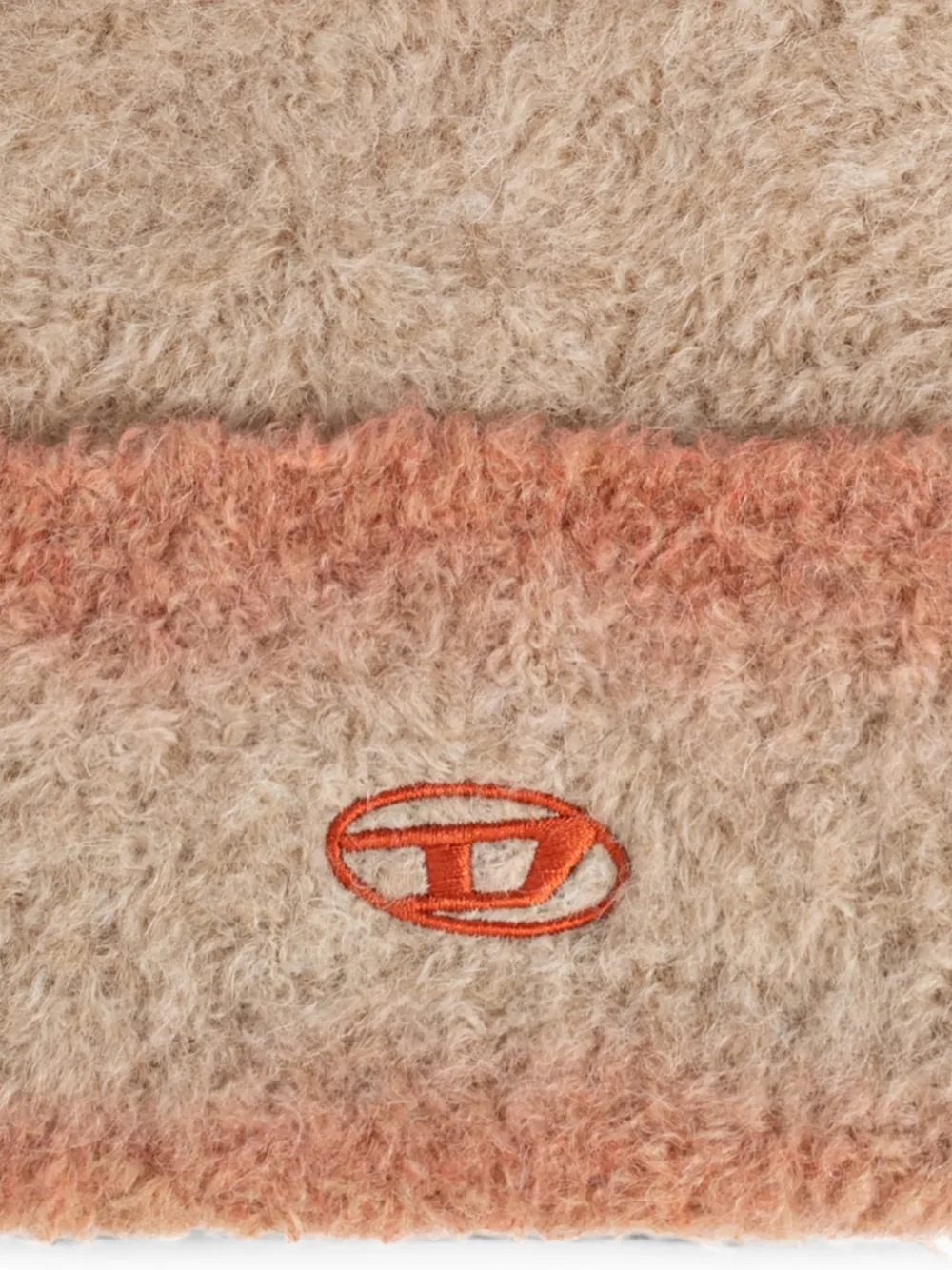 Diesel Muts met geverfd effect Beige