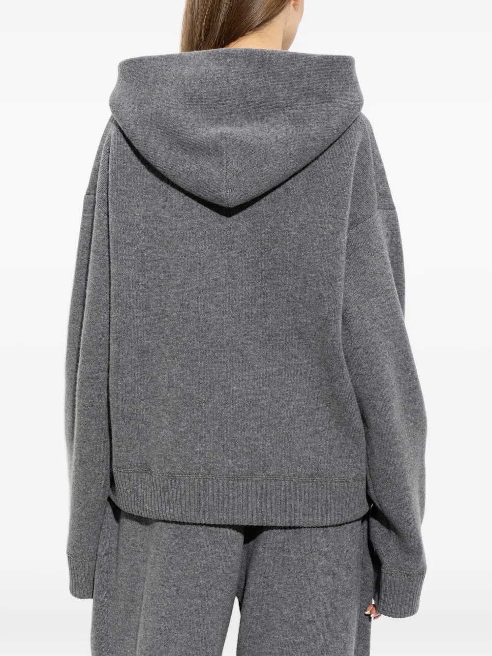 DSQUARED2 Gebreide trui met geborduurd logo Grijs