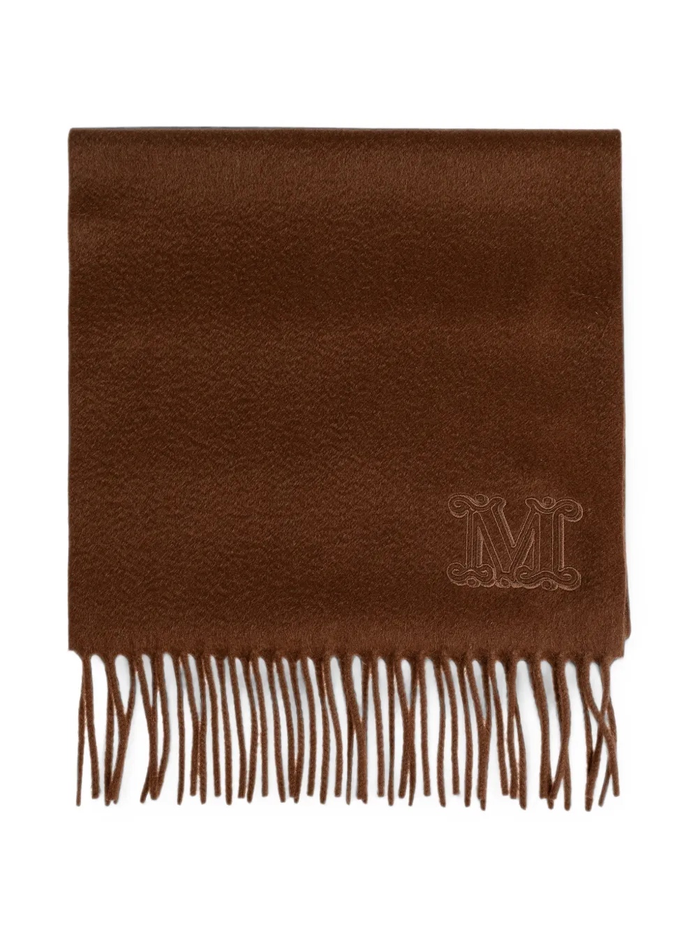 Max Mara Wsdalia cashmere scarf - Marrone
