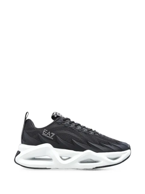 Ea7 Emporio Armani logo-print panelled sneakers