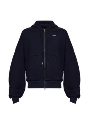 VETEMENTS ジップアップ パーカー | ブラック | FARFETCH JP
