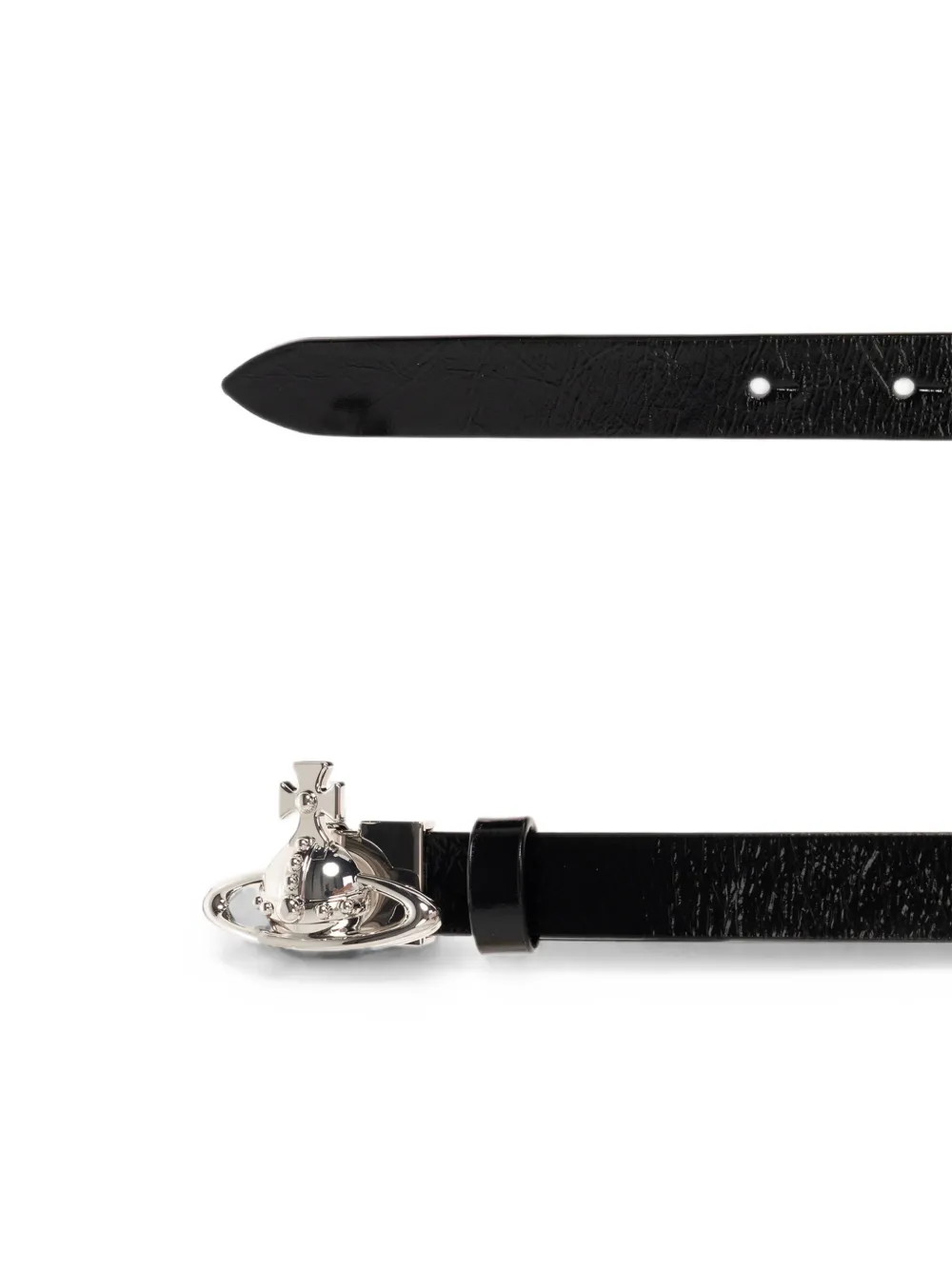 Vivienne Westwood Riem met Orb-plakkaat Zwart
