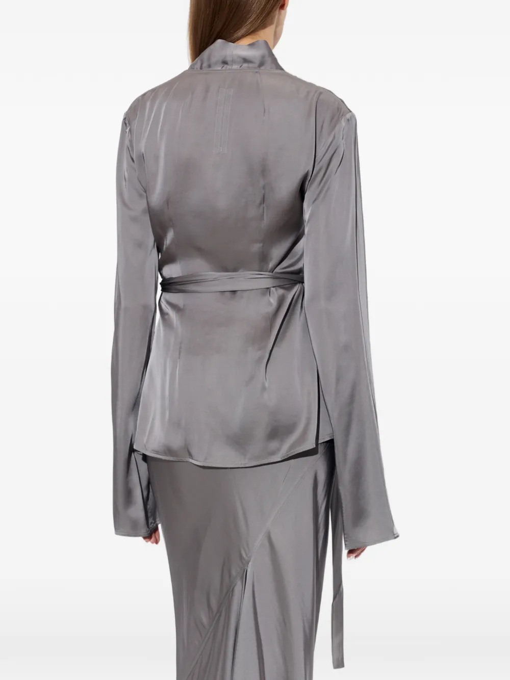 Rick Owens Laura LS top met lange mouwen Grijs