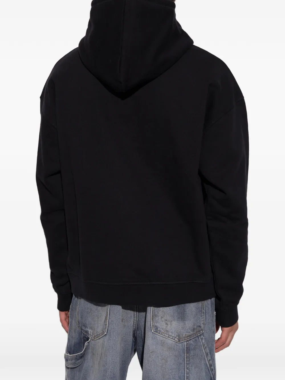DSQUARED2 Hoodie met print Zwart