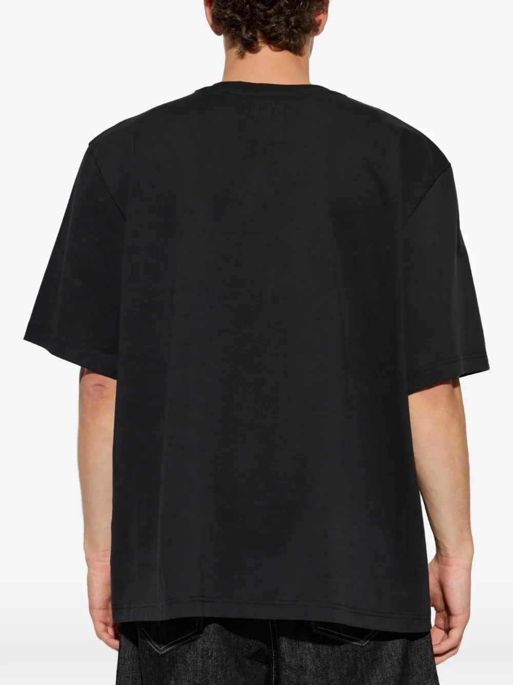 Studio Nicholson Lay T-shirt met korte mouwen Zwart