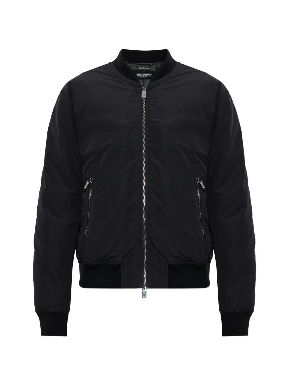 Dolce & Gabbana padded bomber jacket - Nero