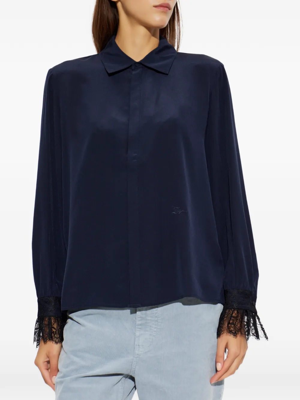 Zadig&Voltaire Thely zijden blouse Blauw