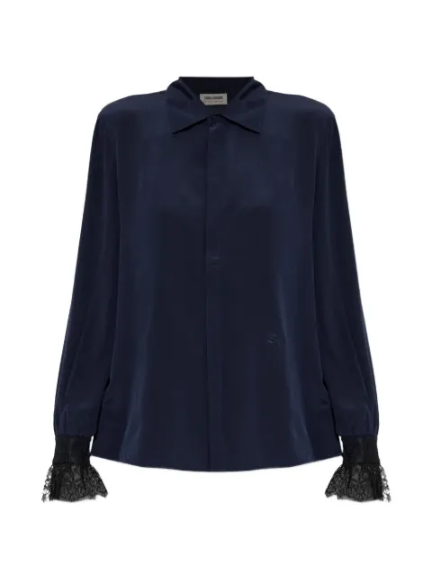 Zadig&Voltaire camisa Thely de seda