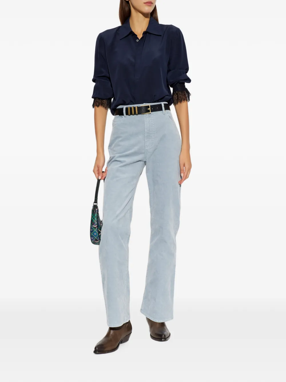 Zadig&Voltaire Thely zijden blouse Blauw