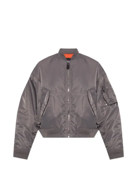 DSQUARED2 logo-patch bomber jacket