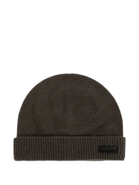 Emporio Armani gorro con parche del logo