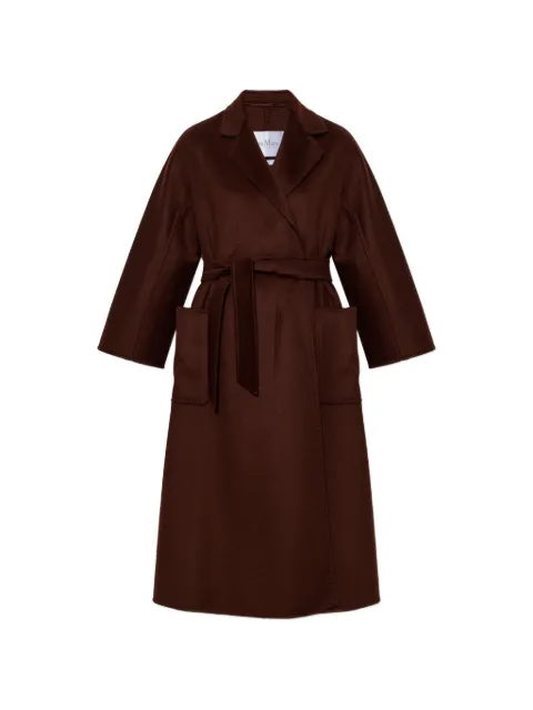 Max Mara manteau en cachemire Ludmilla à taille ceinturée