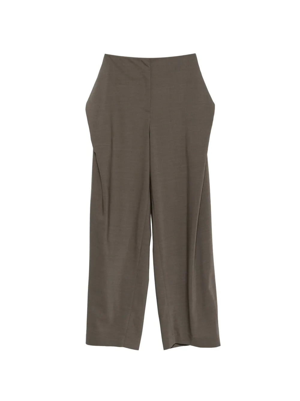 Jacquemus The Cubisto wollen broek met wijde pijpen Grijs