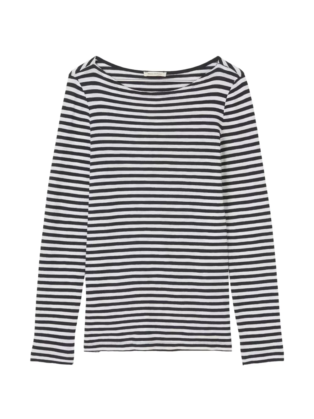 Marc O'Polo striped long-sleeve T-shirt - Bianco