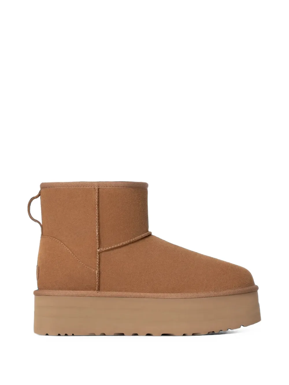 UGG Classic Mini platform ankle boots - Marrone