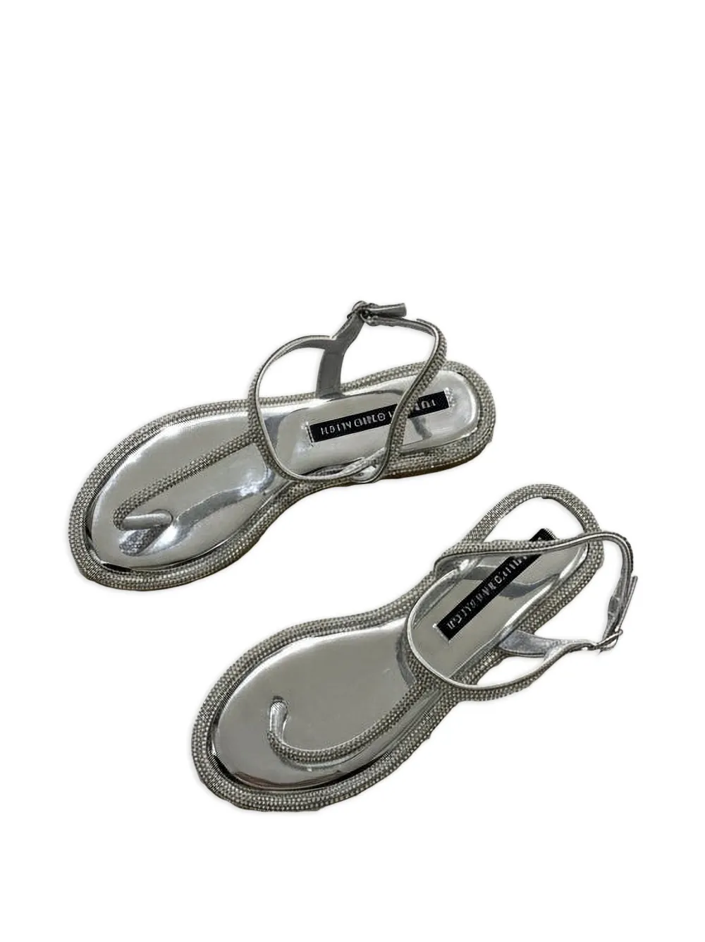 TWENTY FOURHAITCH Torimbia crystal-embellished sandals