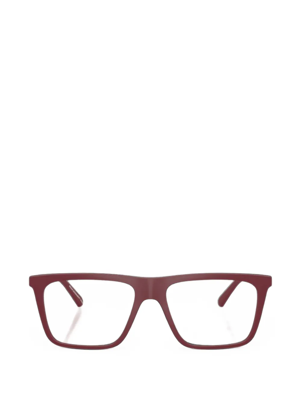 Emporio Armani square-frame sunglasses - Rosso