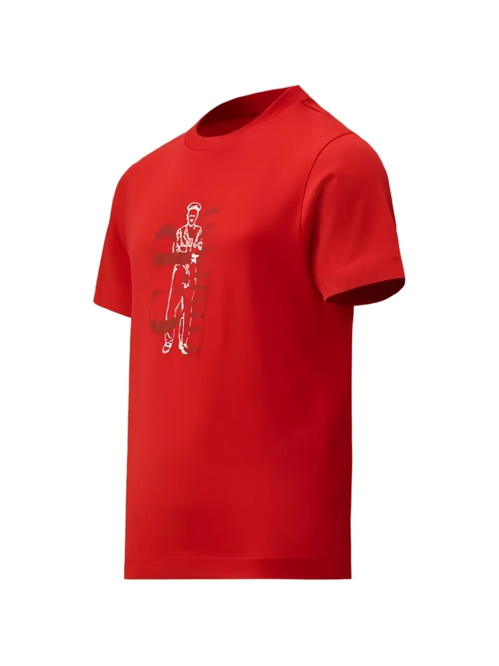 C.P. Company Kids U16 T-shirt met grafische print Rood