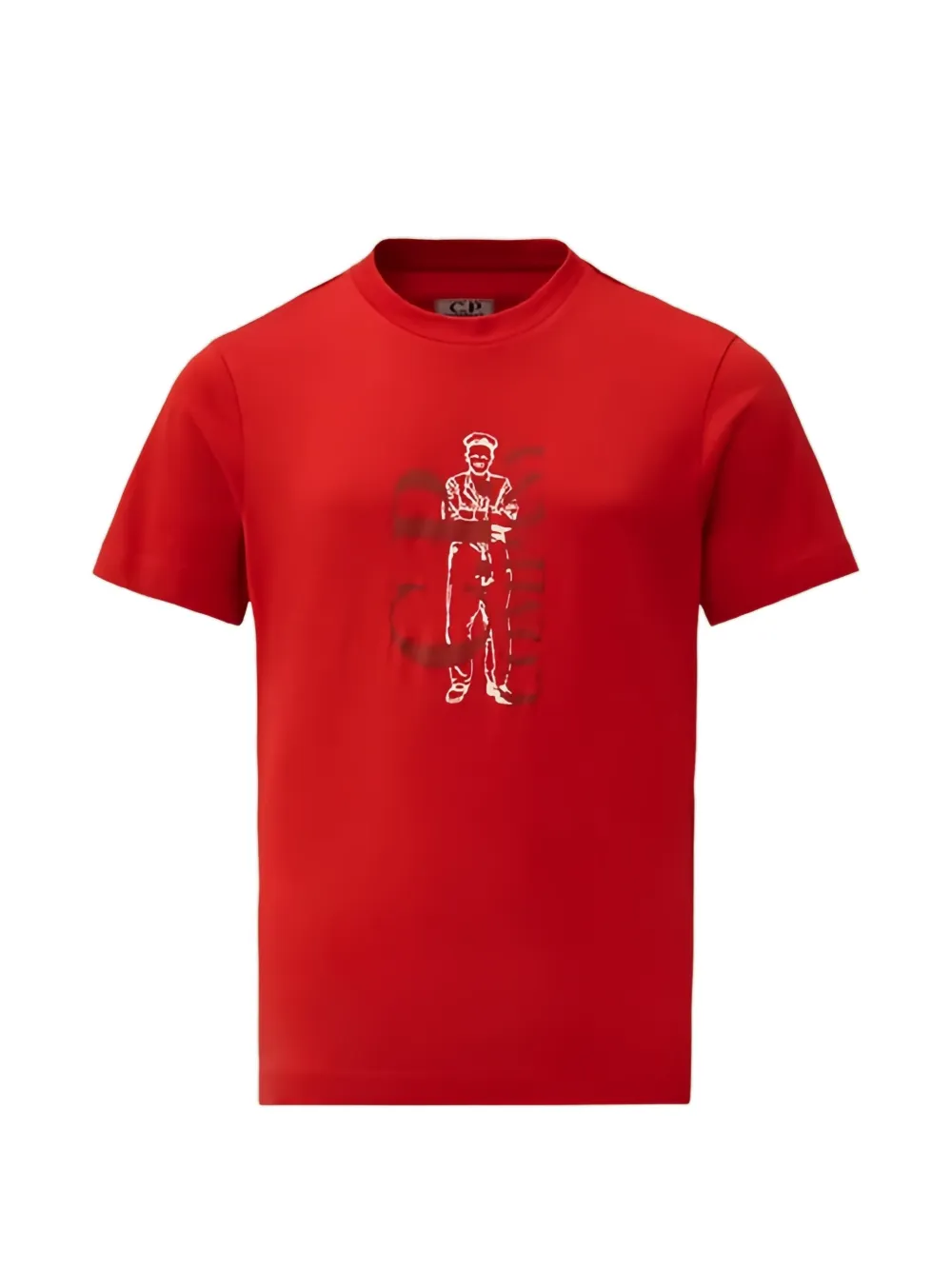 C.P. Company Kids U16 graphic-print T-shirt - Rosso