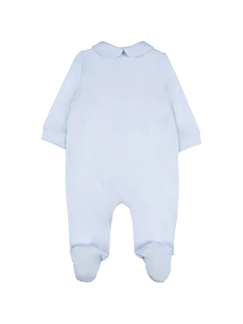 NANAN Pyjama met I Love Mum Dad-slabbetje Blauw