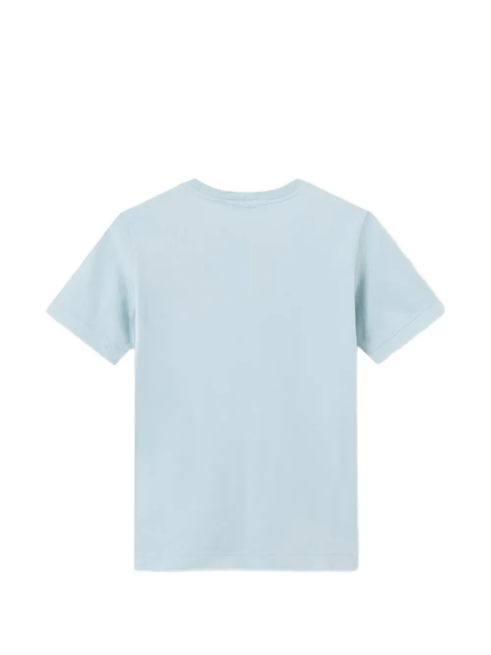 Stone Island Junior T-shirt met logopatch Blauw