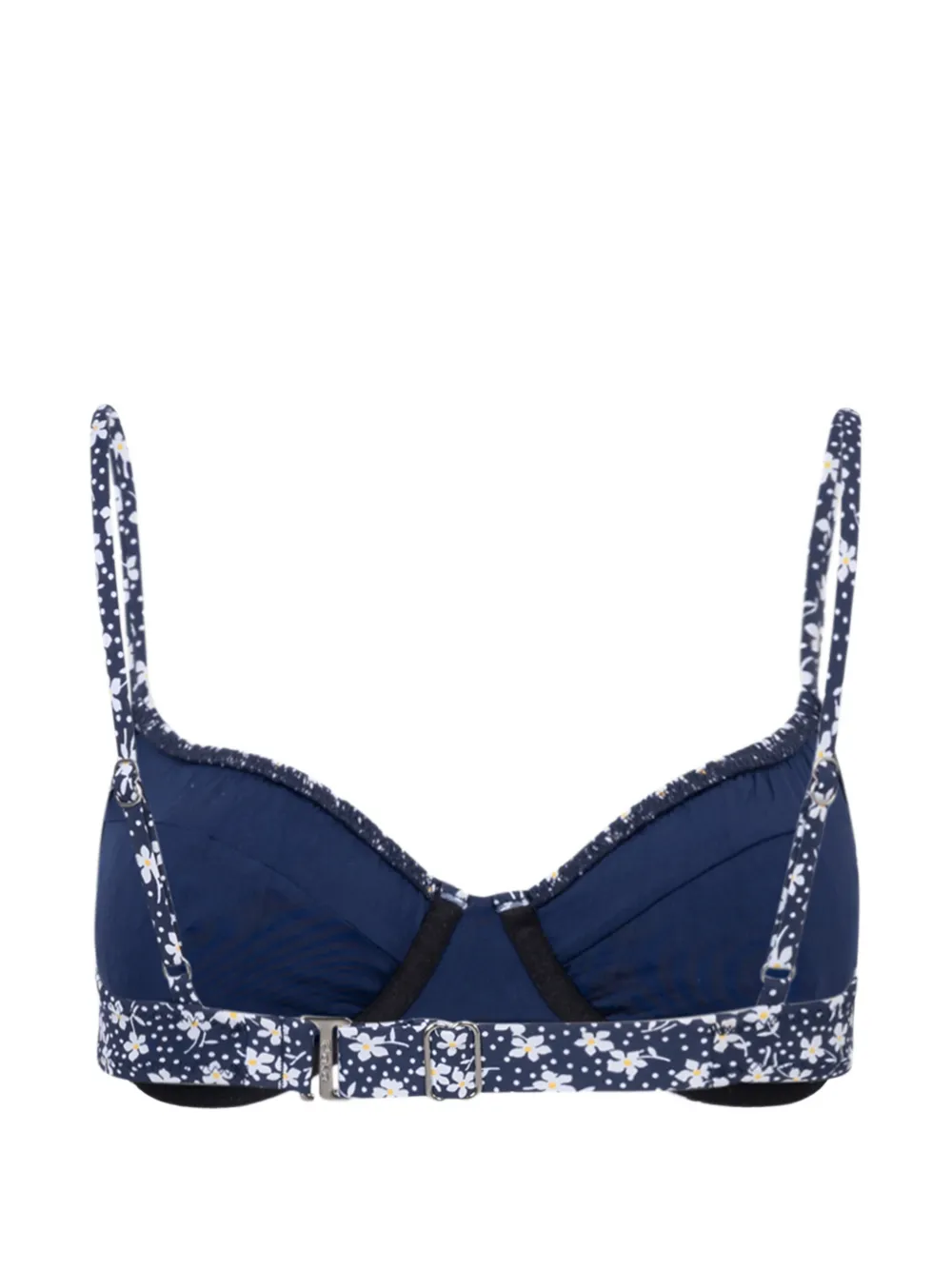 Polo Ralph Lauren Bikinitop met bloemenprint Blauw