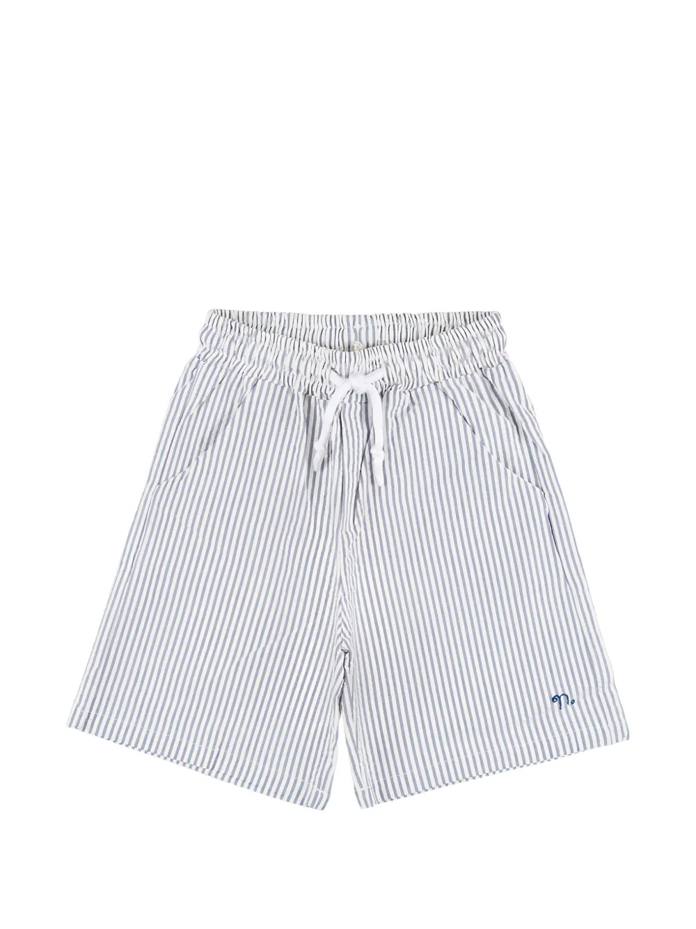 NANAN Shorts a righe Kane con coulisse - Blu