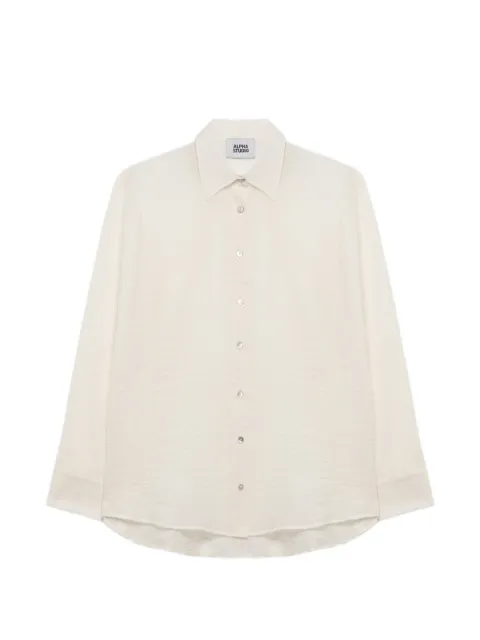 ALPHA STUDIO long-sleeve button-up shirt