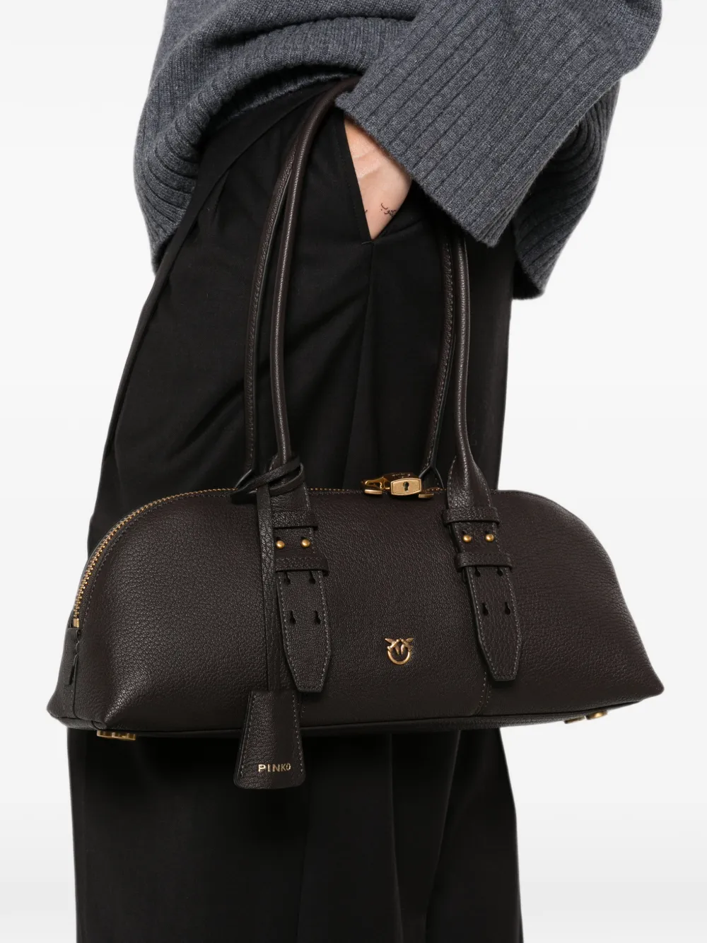 PINKO Escape schoudertas Bruin