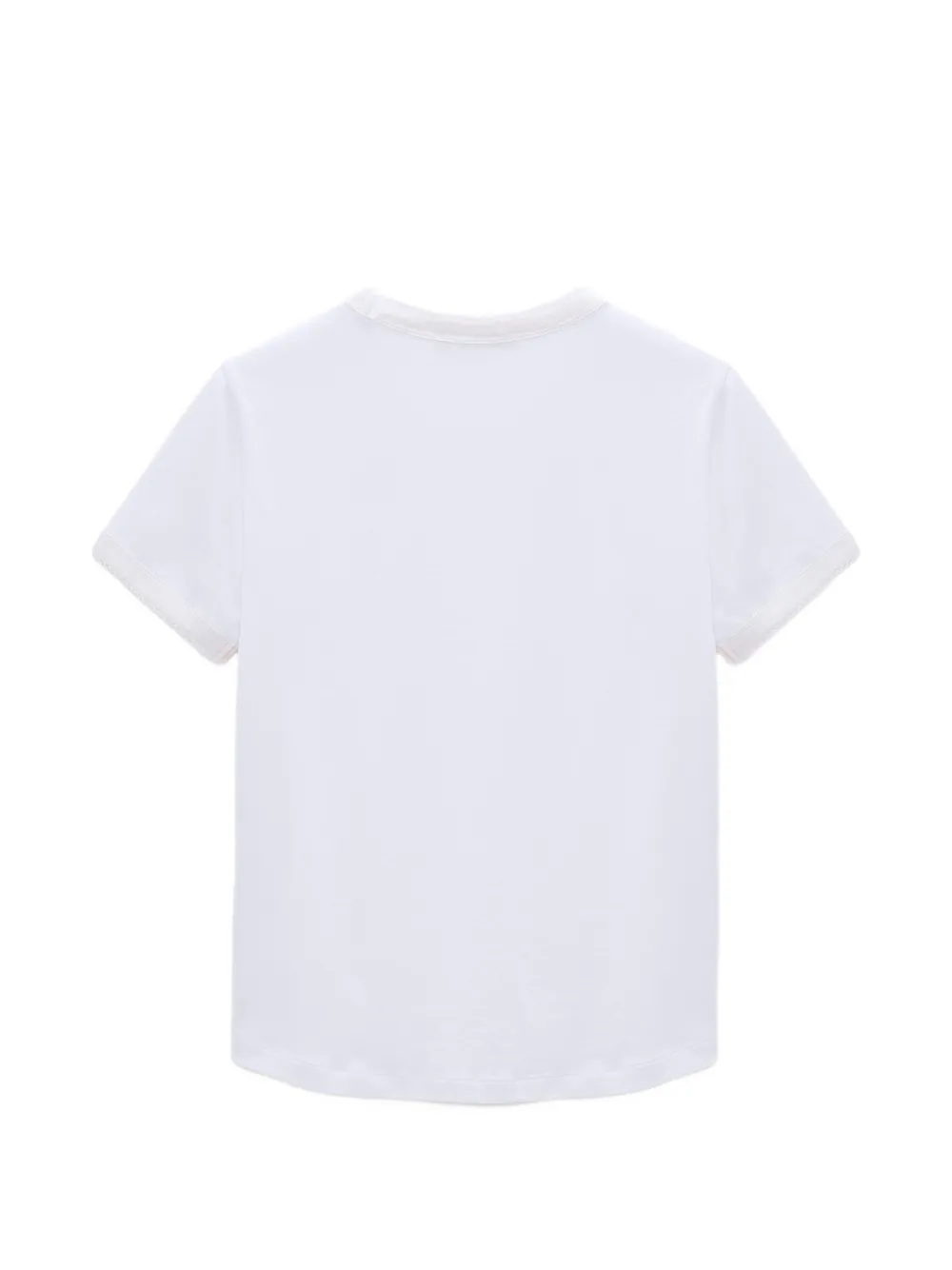 Dorothee Schumacher T-shirt met gewelfde rand Wit
