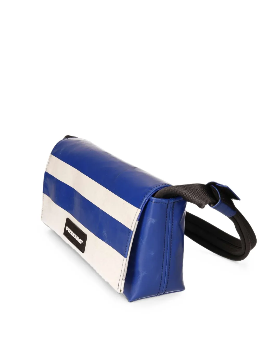 FREITAG small F171 Laura horizontal-stripe messenger bag - Blu