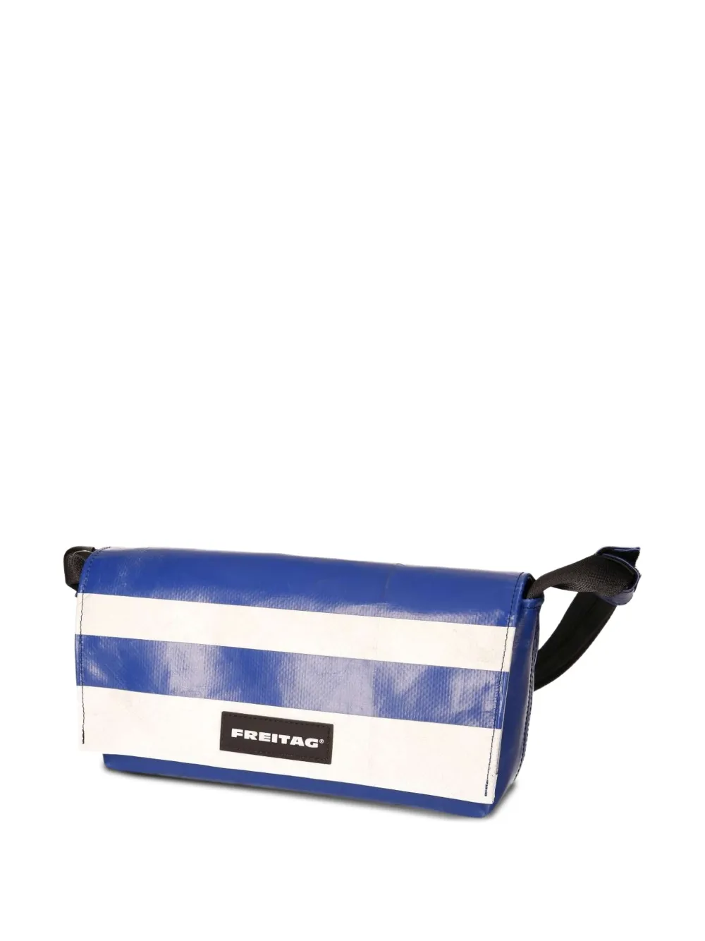 FREITAG small F171 Laura horizontal-stripe messenger bag - Blu