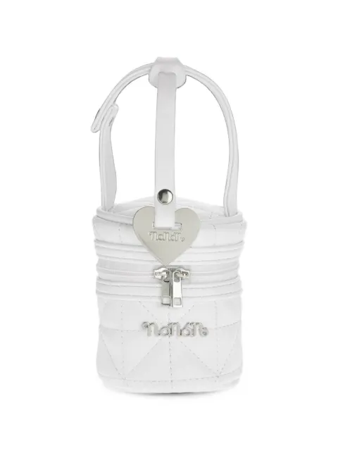 NANAN quilted heart-charm dummy case