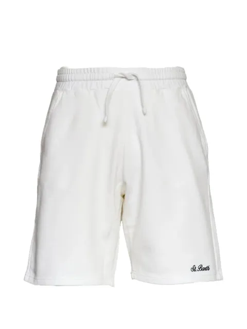MC2 Saint Barth shorts med løbesnor og broderet logo