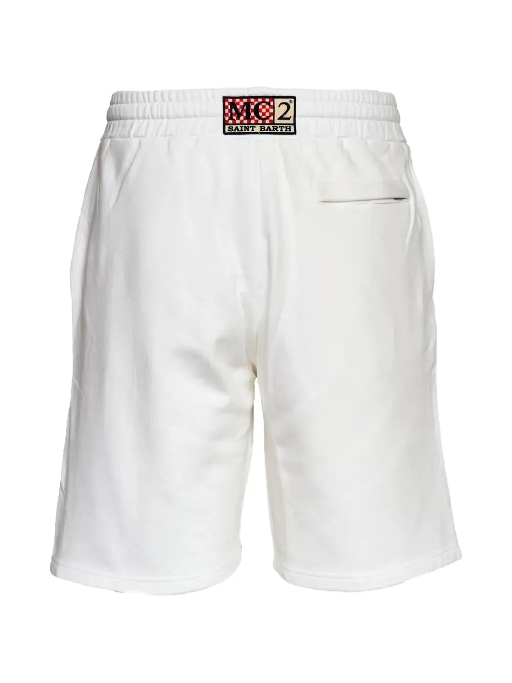 MC2 Saint Barth Shorts met geborduurd logo Wit