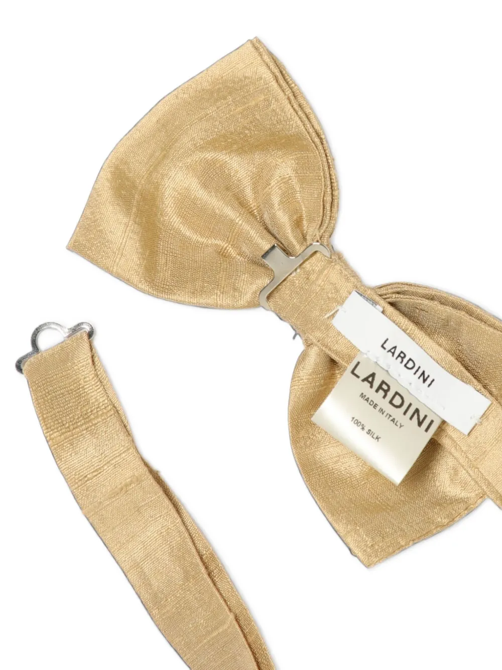 Lardini Zijden vlinderdas Goud